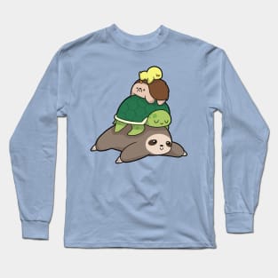 Animal Pile Long Sleeve T-Shirt